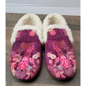 Johnny Was Sweet Bouquet Loafer Slipper Size 8